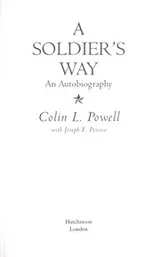 Cover of A soldier's way