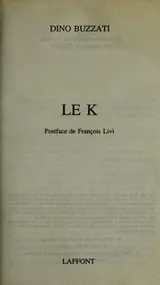 Cover of Le K