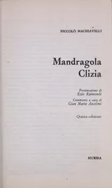 Cover of Mandragola ; Clizia