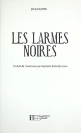 Cover of Les larmes noires