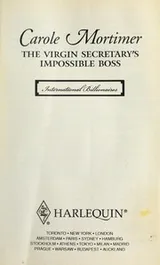 Cover of The virgin secretary's impossible boss