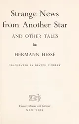Cover of Strange news from another star