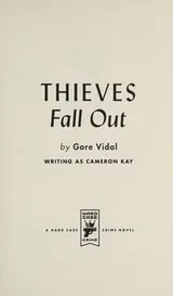 Cover of Thieves fall out