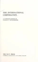 Cover of The International Corporation