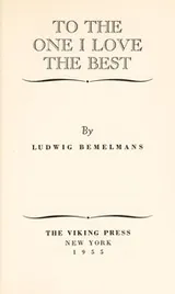 Cover of To the one I love best