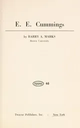 Cover of E.E. Cummings
