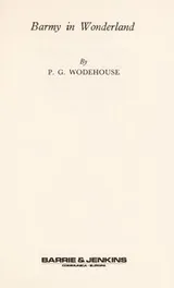 Cover of Barmy in Wonderland