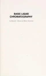 Cover of Basic liquid chromatography