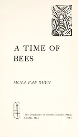 Cover of A time of bees