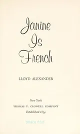 Cover of Janine is French