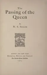 Cover of The passing of the Queen