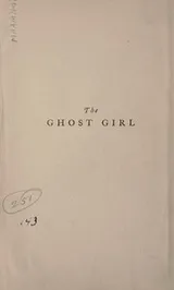 Cover of The ghost girl