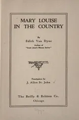 Cover of Mary Louise in the Country