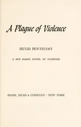 Cover of A plague of violence