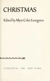 Cover of Poems of Christmas