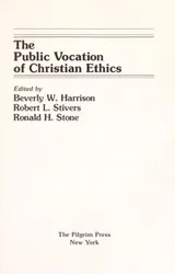 Cover of The Public vocation of Christian ethics
