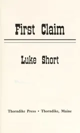 Cover of First Claim