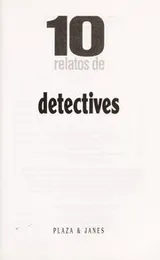 Cover of 10 relatos de detectives