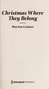 Cover of Christmas Where They Belong