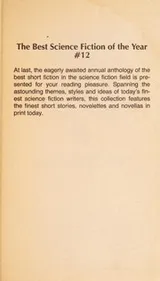 Cover of The Best Science Fiction of the Year #12