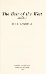 Cover of Best of the West