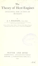 Cover of The theory of heat-engines