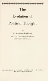Cover of The evolution of political thought