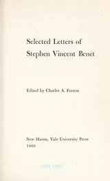 Cover of Selected letters
