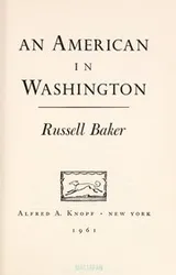 Cover of An American in Washington