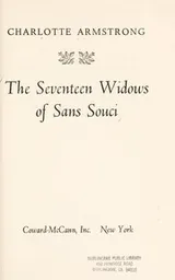 Cover of The seventeen widows of Sans Souci