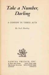 Cover of Take a number, darling