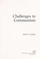 Cover of Challenges to communism