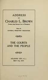 Cover of The courts and the people