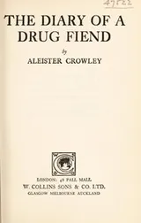 Cover of The diary of a drug fiend