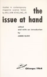 Cover of The issue at hand