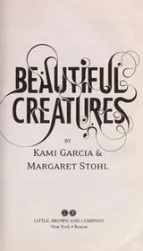 Cover of Beautiful creatures
