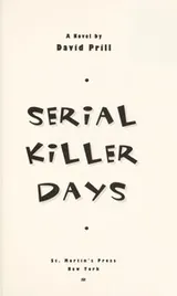 Cover of Serial killer days