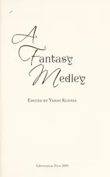 Cover of A Fantasy Medley