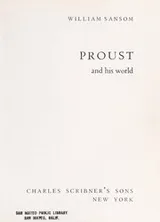 Cover of Proust