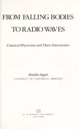 Cover of From falling bodies to radio waves