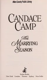 Cover of The marrying season
