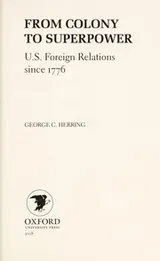 Cover of From Colony to Superpower