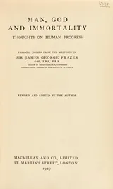 Cover of Man, God and immortality