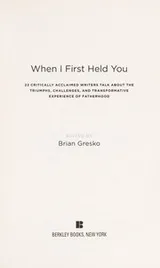 Cover of When I first held you
