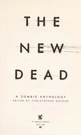 Cover of The New Dead
