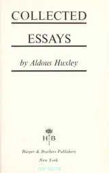 Cover of Collected essays