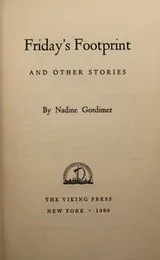 Cover of Friday's footprints and other stories