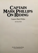 Cover of Captain Mark Phillips on Riding: