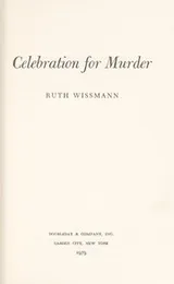 Cover of Celebration for murder