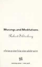 Cover of Musings and meditations